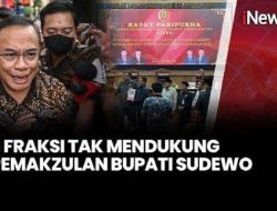 Bupati Pati H. Sudewo Batal Dimakzulkan, DPRD Putuskan 36 Suara Tolak Pemberhentian
