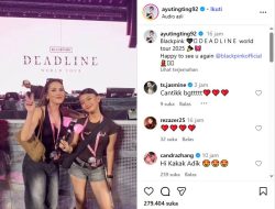 Momen Ayu Ting Ting & Bilqis Nonton Konser BLACKPINK, Netizen: Serasa Kakak Adik!
