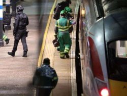 Penikaman Massal di Kereta Inggris: 10 Korban, Bukan Terorisme
