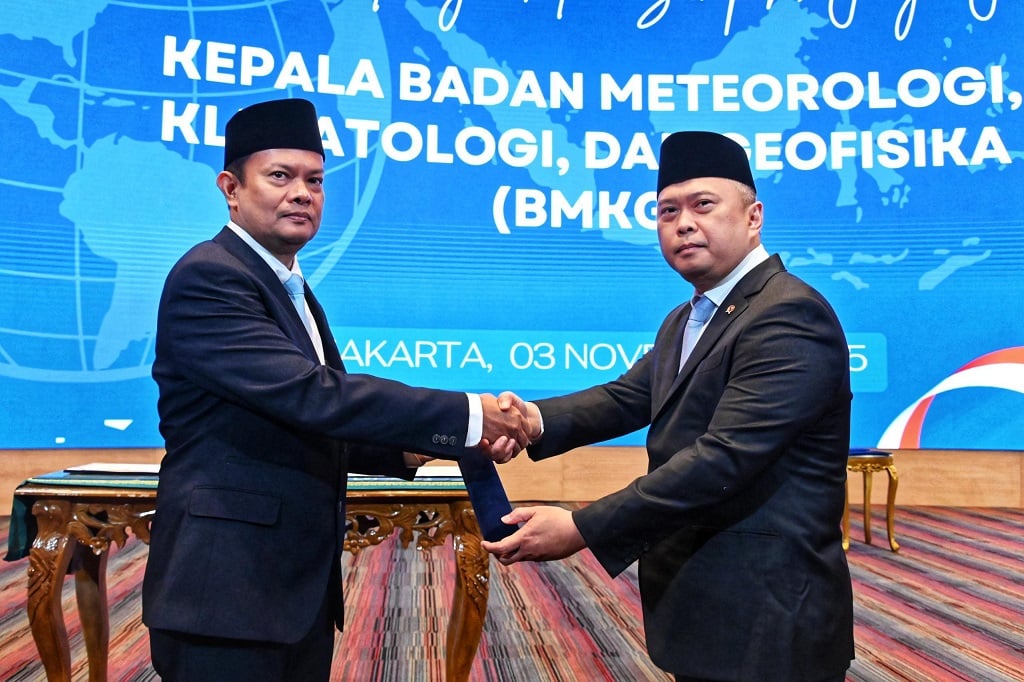 Teuku Faisal Fathani Resmi Jadi Kepala BMKG, Gantikan Dwikorita Karnawati