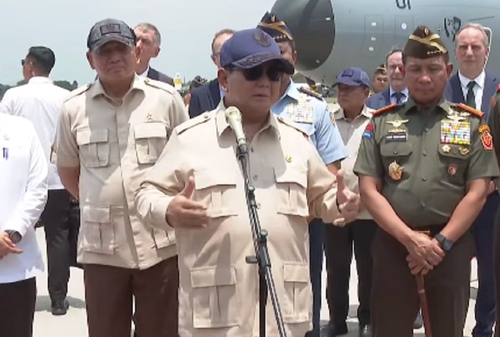 Prabowo Serahkan Airbus A400M ke TNI AU, Tingkatkan Kekuatan Logistik dan Tempur