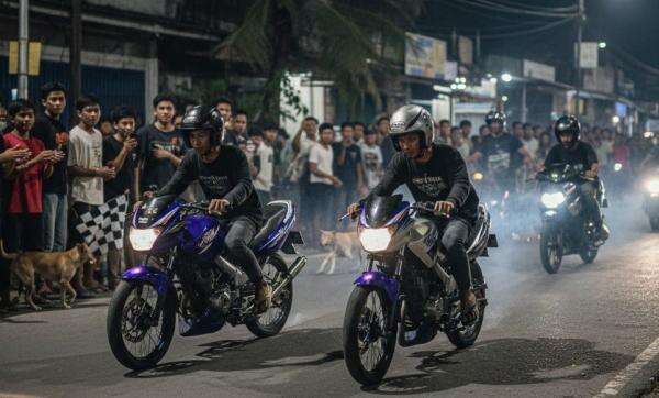 Polri Gencar Patroli Malam & Awasi Bengkel Modifikasi untuk Berantas Balap Liar
