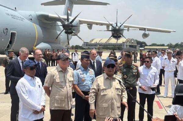 Presiden Prabowo Perintahkan Ambulans Udara untuk Pesawat Airbus A400M TNI