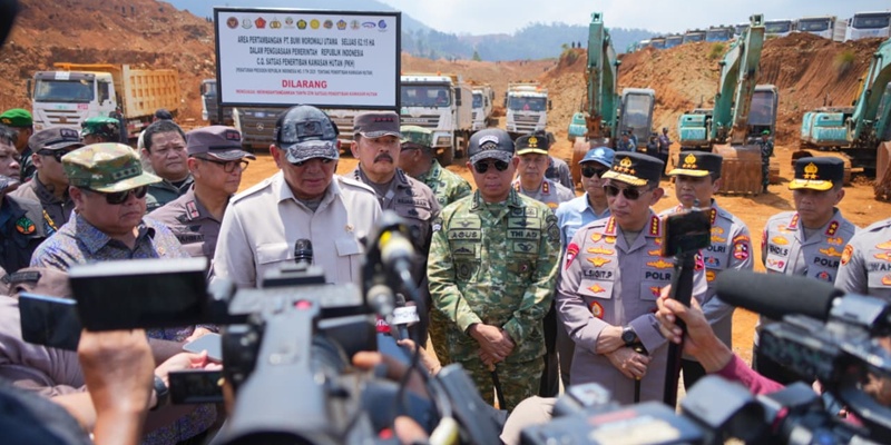 Penertiban Tambang Nikel Ilegal di Morowali: 62,5 Hektar Ditertibkan Satgas PKH