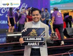 Rahadi Algamar, Mahasiswa MNC University, Raih Juara 3 Pop Royalty Singing Competition 2025