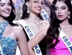 Viral Tatapan Sinis Miss Israel ke Miss Palestine di Ajang Miss Universe