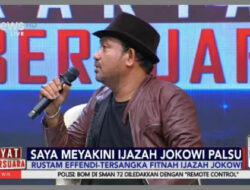 Rustam Effendi: Ijazah Jokowi Palsu dan Dibuat di Pasar Pramuka? Ini Faktanya