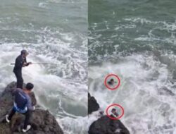 2 Pemancing Hilang Terseret Ombak di Pantai Cikeueus Sukabumi: Kronologi & Update Pencarian