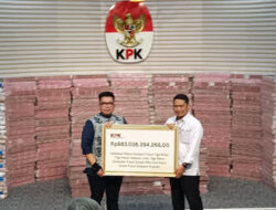 KPK Kembalikan Rp883 Miliar ke PT Taspen, Hasil Rampasan Kasus Korupsi Investasi Fiktif