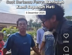 Krisis Aceh Tamiang: Ferry Irwandi Ungkap Warga Kelaparan & Bantuan Pemerintah Dinilai Lamban
