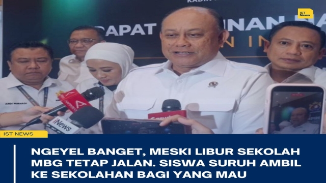 Program Makan Bergizi Gratis (MBG) Tetap Jalan Saat Libur, Warganet Sindir: Yang Makan Setan!