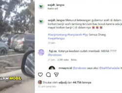 Viral Video Ratusan Mobil Berisi Mayat Korban Banjir Aceh Tamiang, Warga Desak Evakuasi Segera