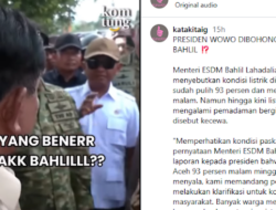 Klaim Pemulihan Listrik Aceh 97% Dibantah: Fakta Lapangan Beda dengan Laporan Menteri ESDM