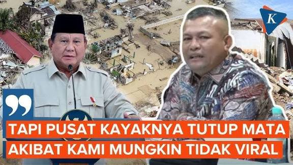 Bupati Aceh Utara Protes: 213 Tewas & 25 Kecamatan Hancur Banjir, Tak Disorot Pusat