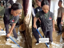 Viral Video Zita Anjani Bersihkan Rumah Korban Banjir, Dikritik Netizen Pencitraan?