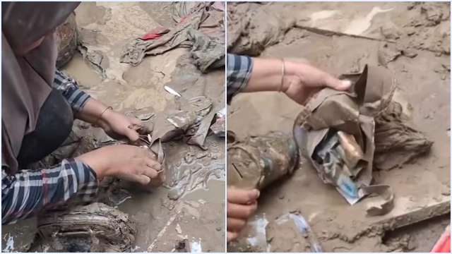 Tabungan Haji Pasutri Korban Banjir Ditemukan Utuh di Lumpur, Kisahnya Viral!