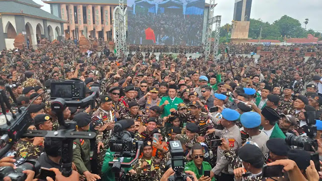 Kapolri Pimpin Apel Kebangsaan Banser, Siapkan 11.135 Personel untuk Pengamanan Nataru 2026