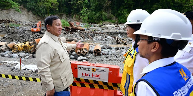 Presiden Prabowo Tinjau Perbaikan Jalan Lembah Anai Sumbar: Progres & Target Pemulihan