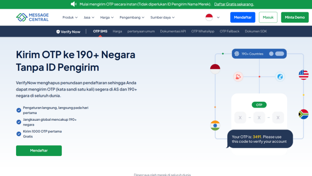 OTP Provider Terbaik 2024: Panduan Lengkap & Perbandingan Biaya