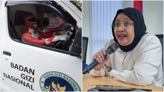 Sopir MBG Pakai Kostum Power Rangers: Cara Kreatif Tingkatkan Gizi Siswa