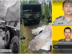 Video Detik-detik Truk TNI Tabrak Dua Polisi di Tugu 2 Cisarua, Meninggal di Tempat