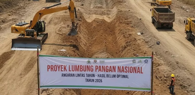 Proyek Lumbung Pangan 2025 Disorot: Anggaran Dipakai Sejak 2024, Ini Potensi Kerugian Negara