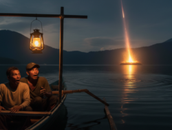 Meteor Jatuh di Danau Maninjau? Ini Fakta dan Klarifikasi Polisi Terbaru