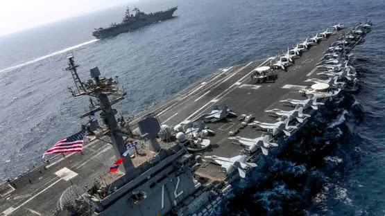 USS Abraham Lincoln Siap Serang Iran: AS Kerahkan Pesawat Tempur & UEA Tolak Jadi Pangkalan