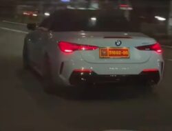 Viral BMW Putih Pelat Dinas Kemhan 51692-00 Ngebut, TNI AU: Itu Palsu dan Tidak Sah