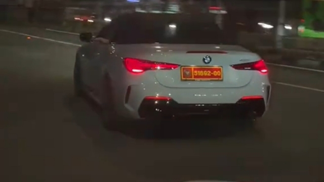 Viral BMW Putih Pelat Dinas Kemhan 51692-00 Ngebut, TNI AU: Itu Palsu dan Tidak Sah