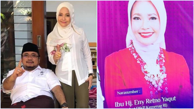 Profil Eny Retno, Istri Gus Yaqut: 21 Tahun Setia & Latar Belakang IPB
