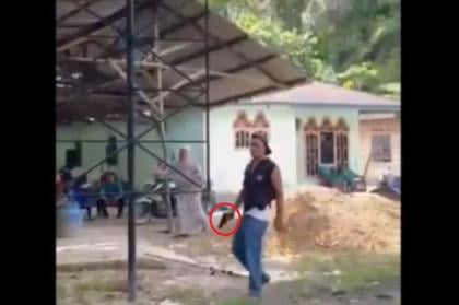Viral! Oknum Diduga Kades di Padanglawas Utara Kejar Warga Bawa Pistol, Ini Faktanya