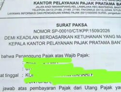Wajib Pajak Gowa Syok Dapat Surat Paksa Rp26,5 Juta, Protes Aturan Standar Ganda