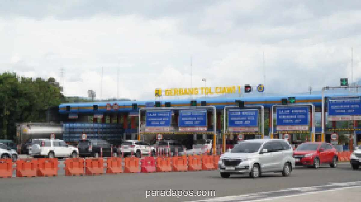 Jasa Marga Prediksi 1,6 Juta Kendaraan Padati Empat Gerbang Tol Jabodetabek Saat Mudik Imlek