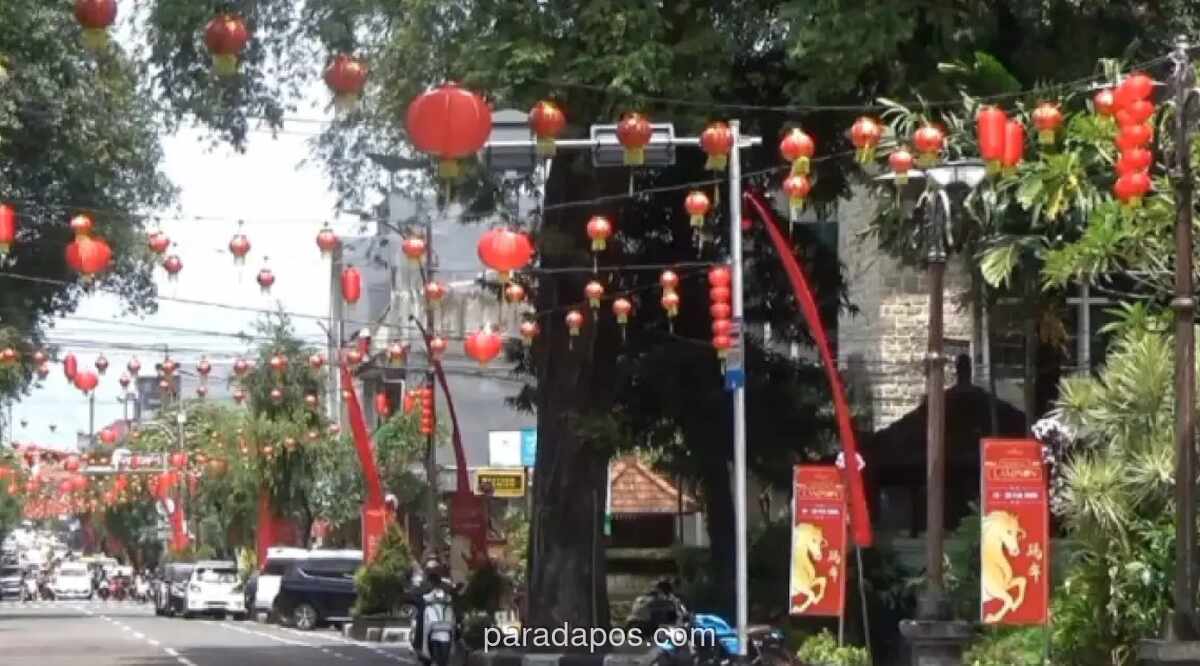 Denpasar Gelar Festival Lampion Empat Hari Sambut Imlek 2026 dan HUT ke-238 Kota