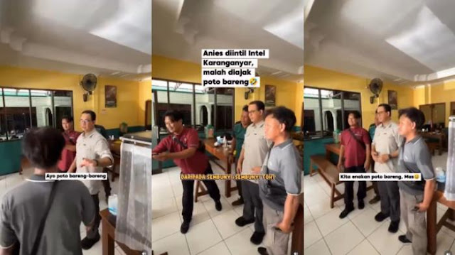 TNI Klarifikasi Video Viral: Intel Awasi Anies di Warung Soto Karanganyar?
