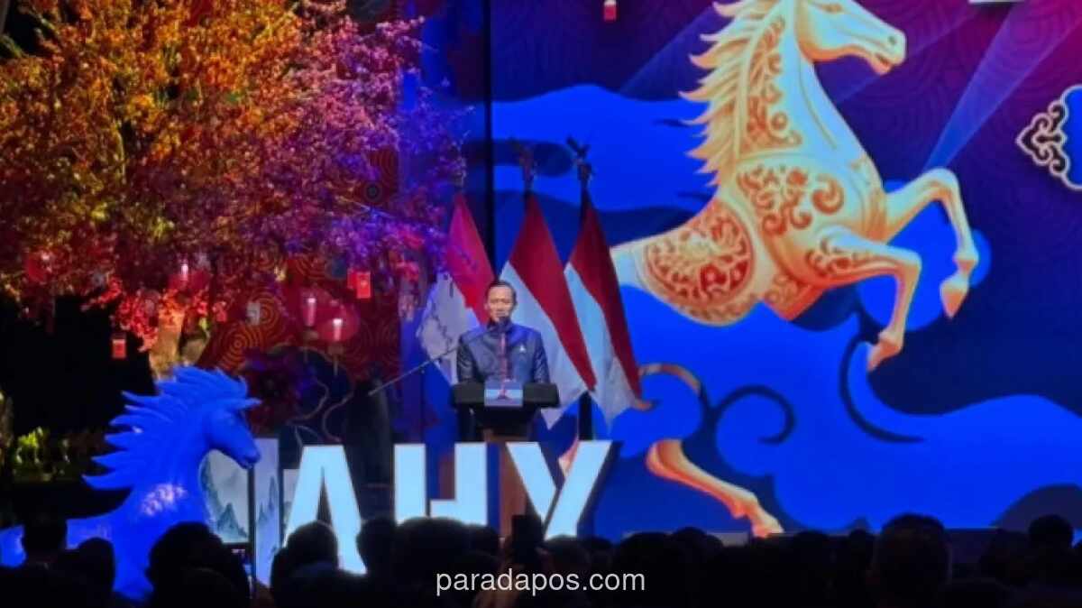 AHY Tekankan Harmoni dan Persatuan dalam Perayaan Imlek Demokrat