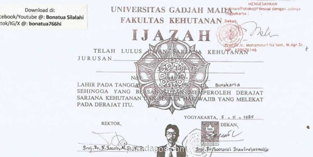 Kuasa Hukum Roy Suryo Protes Legalitas Ijazah Jokowi ke KPU dan UGM