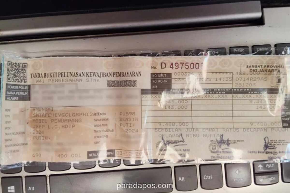 Wajib Pajak Jakarta Kini Bisa Cek dan Bayar PKB Tanpa Antre di Samsat