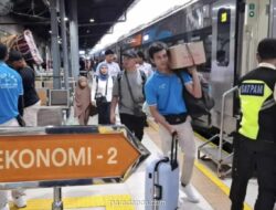 KAI Catat Rekor 38.793 Penumpang Tiba di Jakarta pada Puncak Arus Balik Imlek 2026