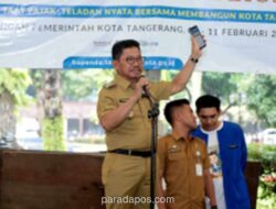 Pemkot Tangerang Luncurkan Pekan Panutan Pajak, ASN Dijadikan Teladan