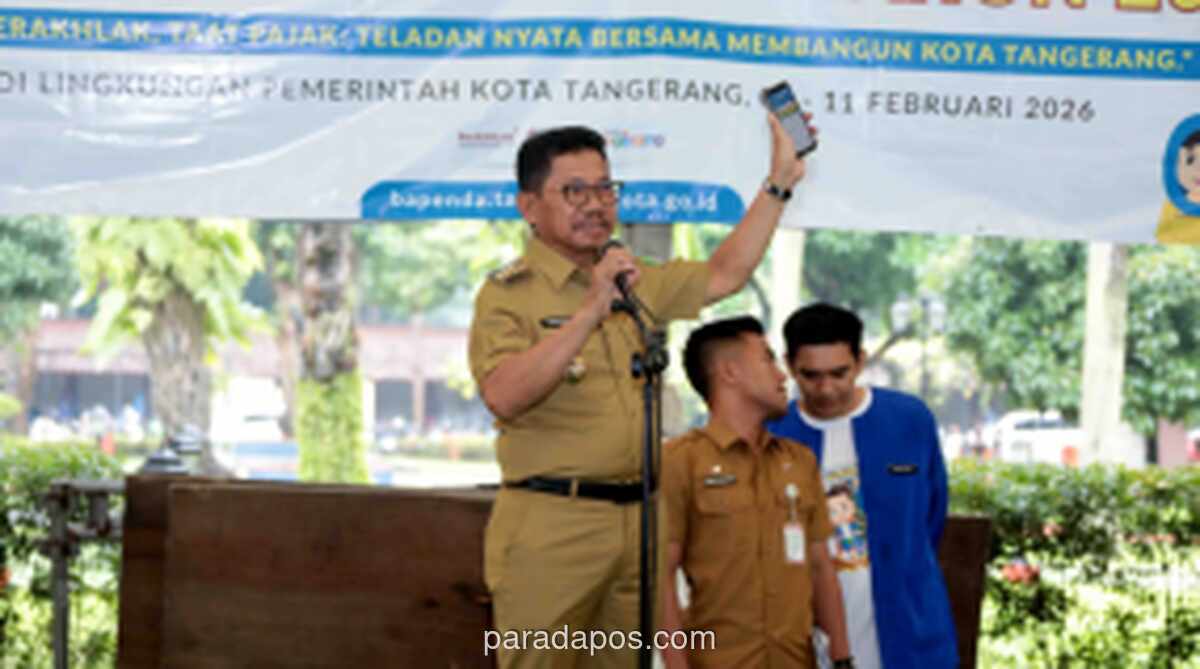 Pemkot Tangerang Luncurkan Pekan Panutan Pajak, ASN Dijadikan Teladan