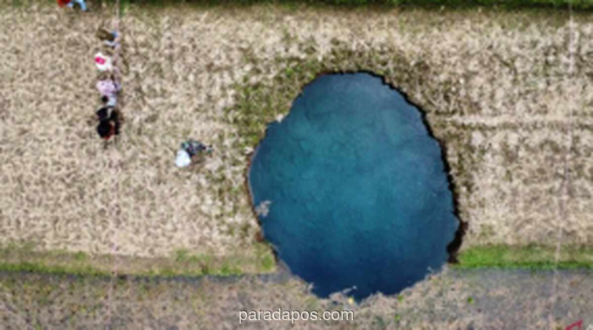 Badan Geologi Temukan Sinkhole Unik di Material Vulkanik Limapuluh Kota