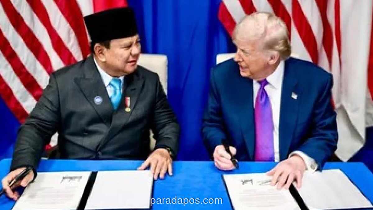 Trump Puji Prabowo sebagai Pemimpin Tangguh dan Cerdas di Forum Perdamaian
