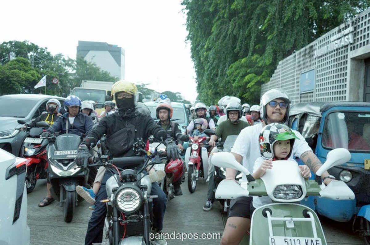 Bapak dan Budi Berkendara di IIMS 2026 Edukasi Safety Riding Lewat Kegiatan Keluarga