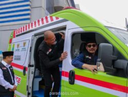 BAZNAS Salurkan Ambulans Rp790 Juta untuk Gaza dari Karawang