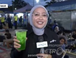 Takjil Lengkap Rp30 Ribu di Sekitar Masjid Al-Akbar Surabaya