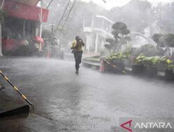 BMKG Siagakan Sebagian Besar Wilayah Jakarta Hadapi Hujan Lebat hingga 19 Februari