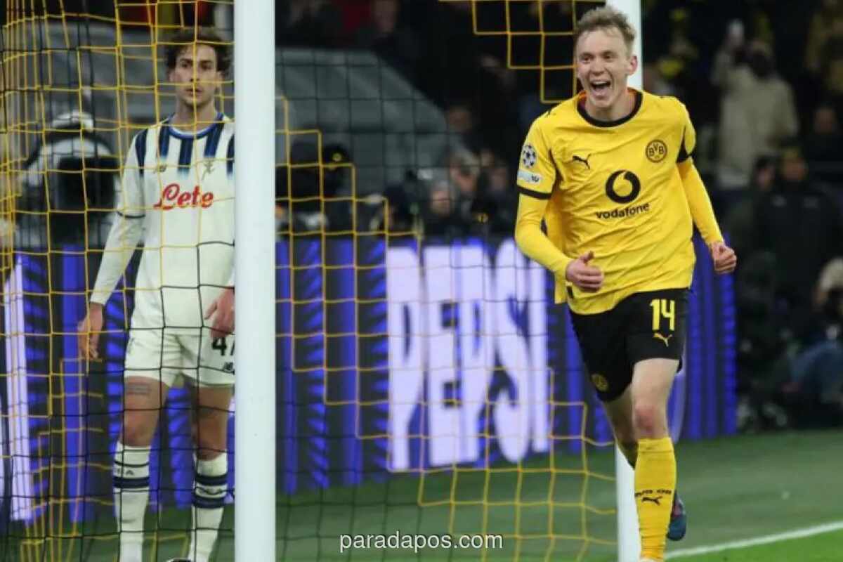 Dortmund Kalahkan Atalanta 2-0, Satu Langkah Lagi ke Perempat Final Liga Champions