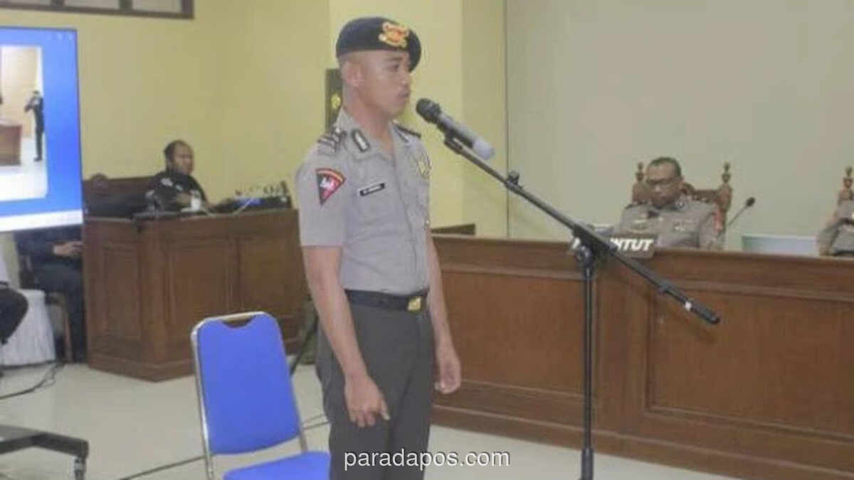 Anggota Brimob Minta Maaf di Sidang Kode Etik Usai Aniaya Pelajar Tewas